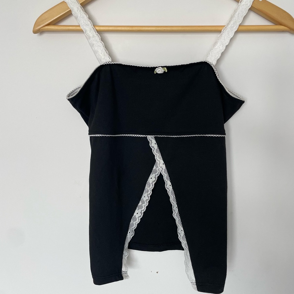 Dark coquette tank top
